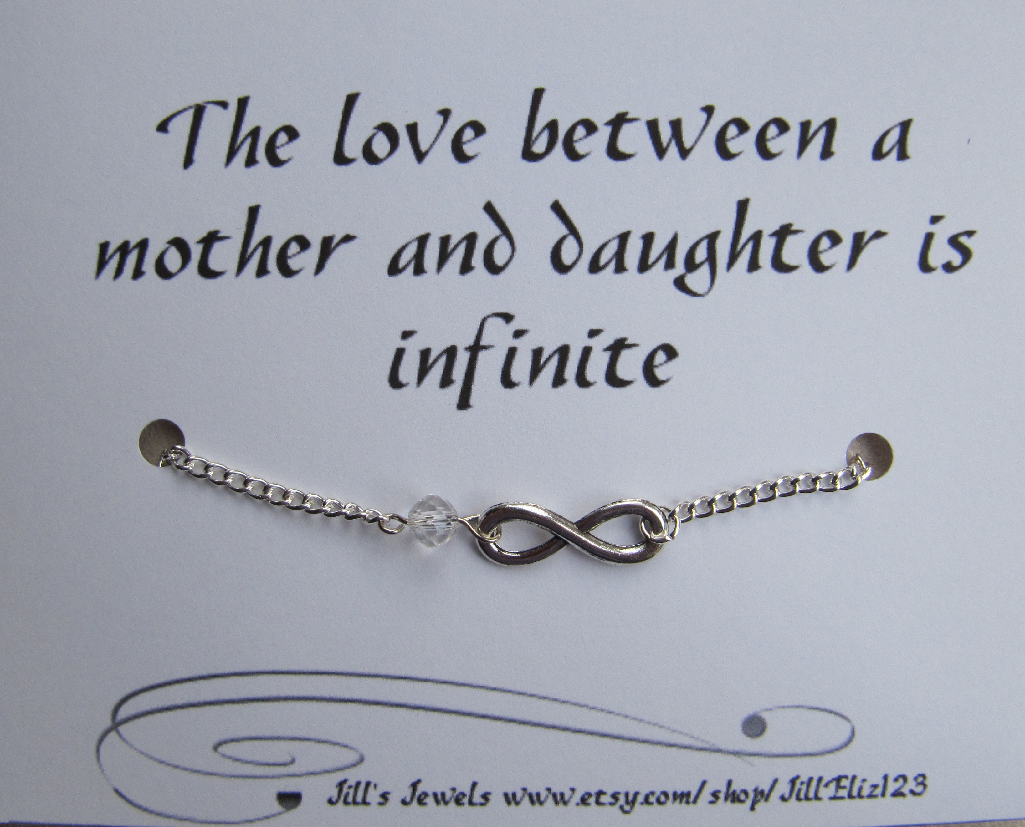 Family Love Charm Bracelet with Crystal and Love Quote Inspirational Card Mother s Day Best Friend Mothers Bracelet Quote Gift